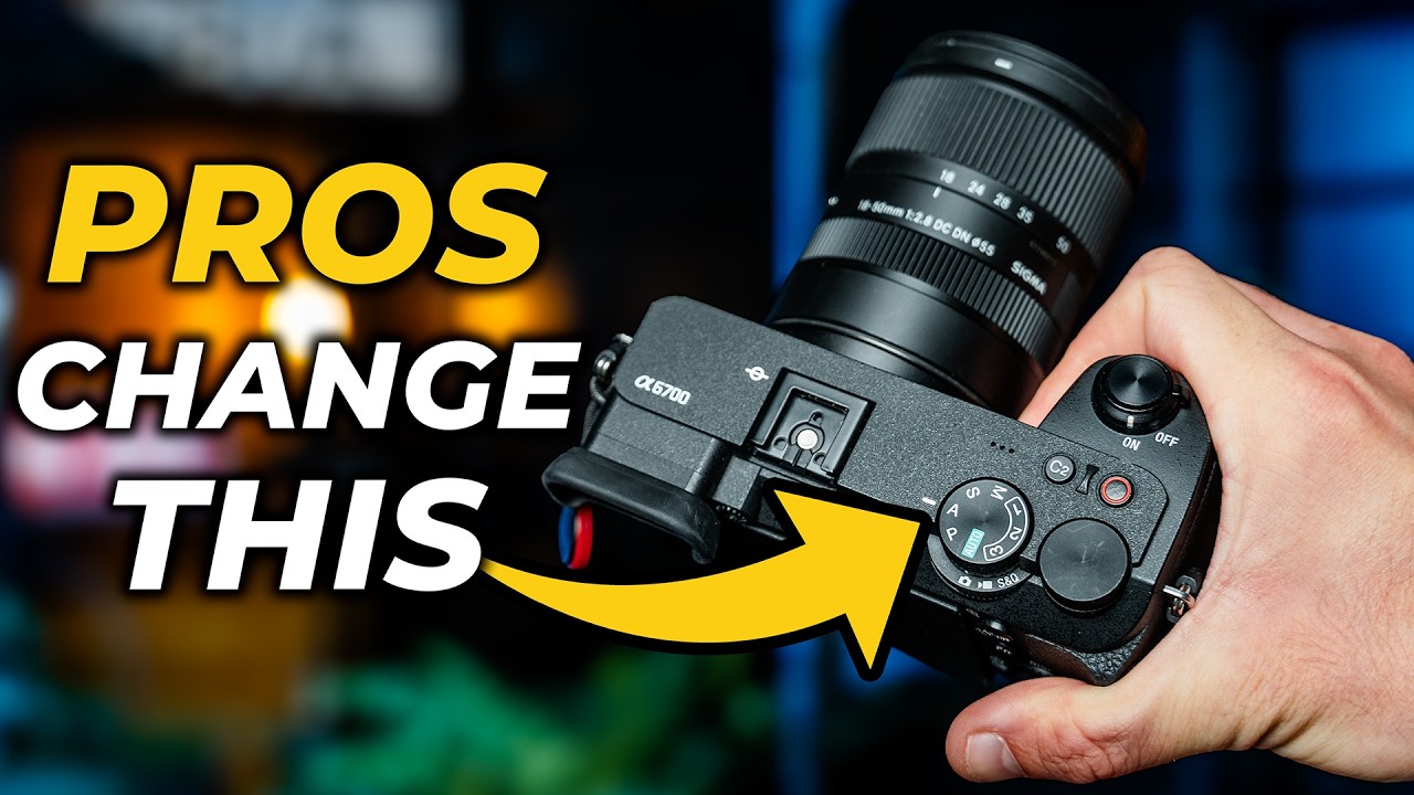 Curtis Padley explains the camera settings pros use for portraits