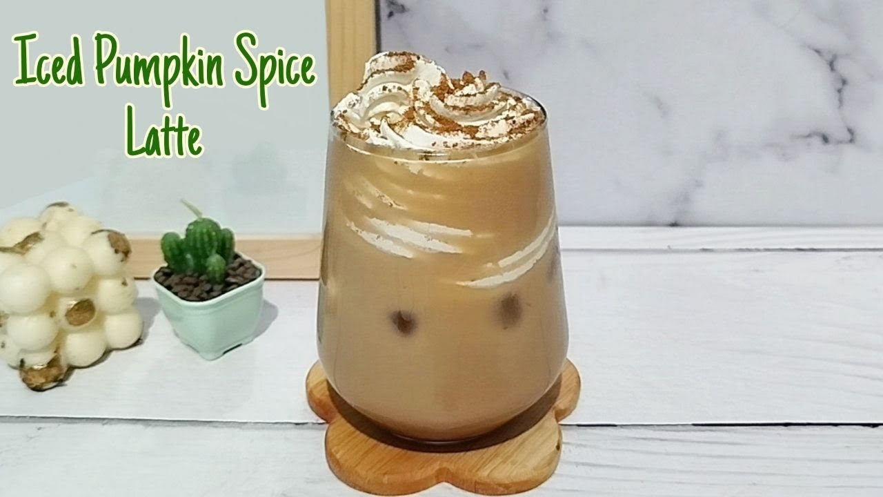 How To Make Iced Pumpkin Spice Latte/ Starbucks Iced Pumpkin Spice Latte