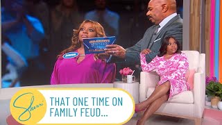 Sherri Shepherd Relives Her “Family Feud” (Almost) Fail