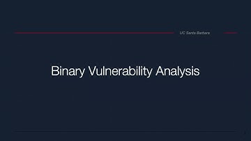 Prof. Christopher Kruegel "Finding Vulnerabilities in Embedded Systems"
