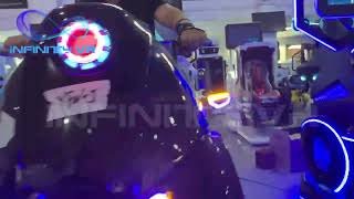 🏍️ Infinity VR presents: Black VR Thunder Motorcycle Simulator – 9D VR Motor Racing Game Machine screenshot 4