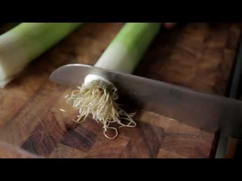 Roasted Leeks in Dijon Vinaigrette