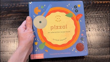 Cook in a Book Pizza! an interactive recipe book no food required 🍕👨🏻‍🍳