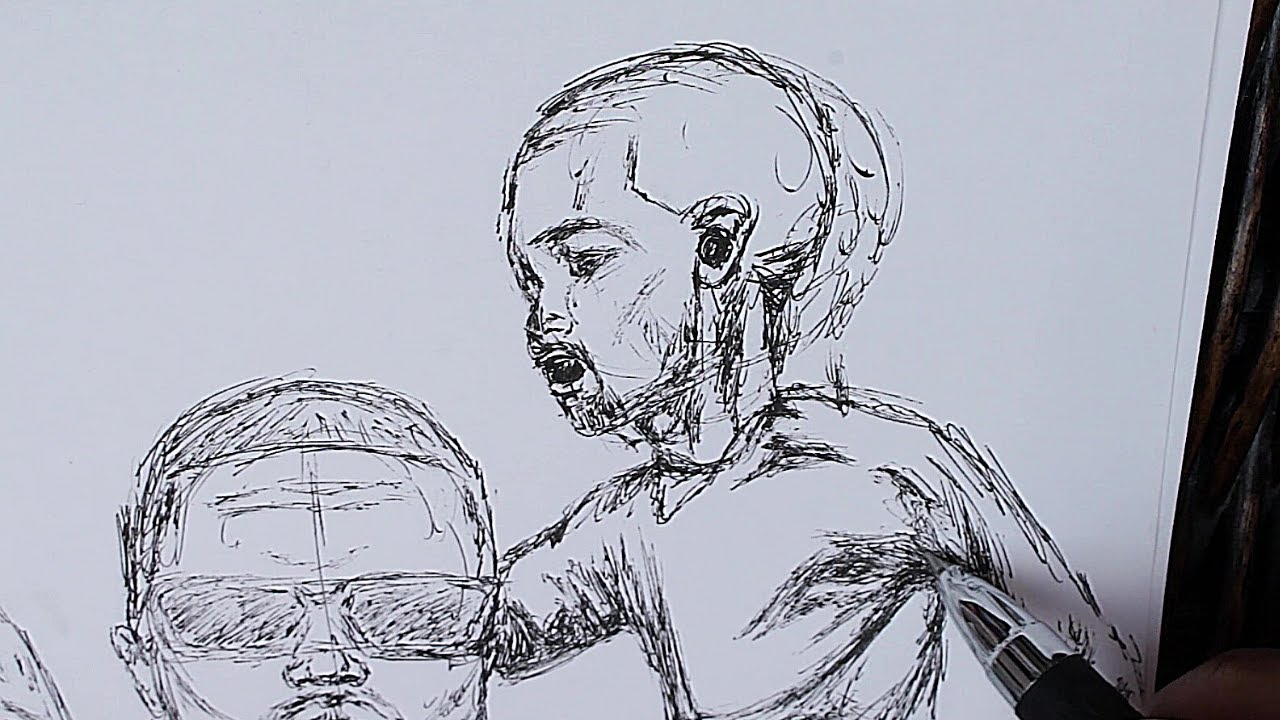 ASMR GUM CHEWING & DRAWING PART 13 | ASMR TY