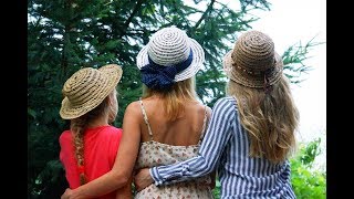 ♻ Как сплести летнюю шляпку в стиле "буркина фасо" ♻ ♻ Как сплести летнюю шляпку в стиле "буркина фасо" ♻