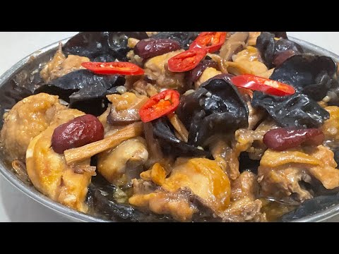 Resep Bola Ayam Jamur Kuping