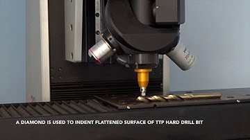 Vickers Hardness test on 8mm TTP HARD drill bit