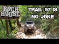 Hatfield McCoy Rockhouse Black Trail 97 | Hardest Trail on Rockhouse? | Can Am X3 | RZR Turbo S