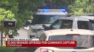 $1,000 reward offered for gunman's capture