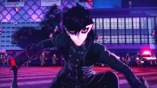 Joker creates a distraction in Shibuya while the Phantom Thieves break-in Alice's Castle