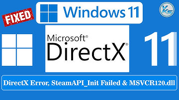 ✅ Fix Scrap Mechanic DirectX Error, SteamAPI_Init Failed And MSVCR120.dll, Fix Scrap Mechanic Crash
