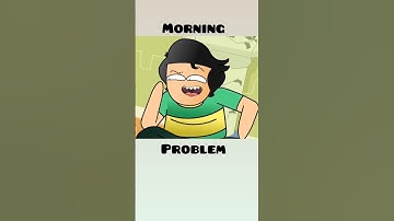 MORNING PROBLEM ! Full video @CartoonZone-79 #animation #shortviral #cartoonzone