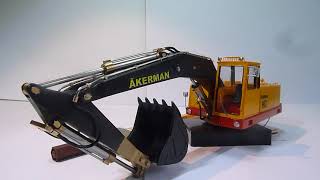 Akerman H12 mit Mikrohydraulik noch immer in Arbeit, Micro hydraulic excavator