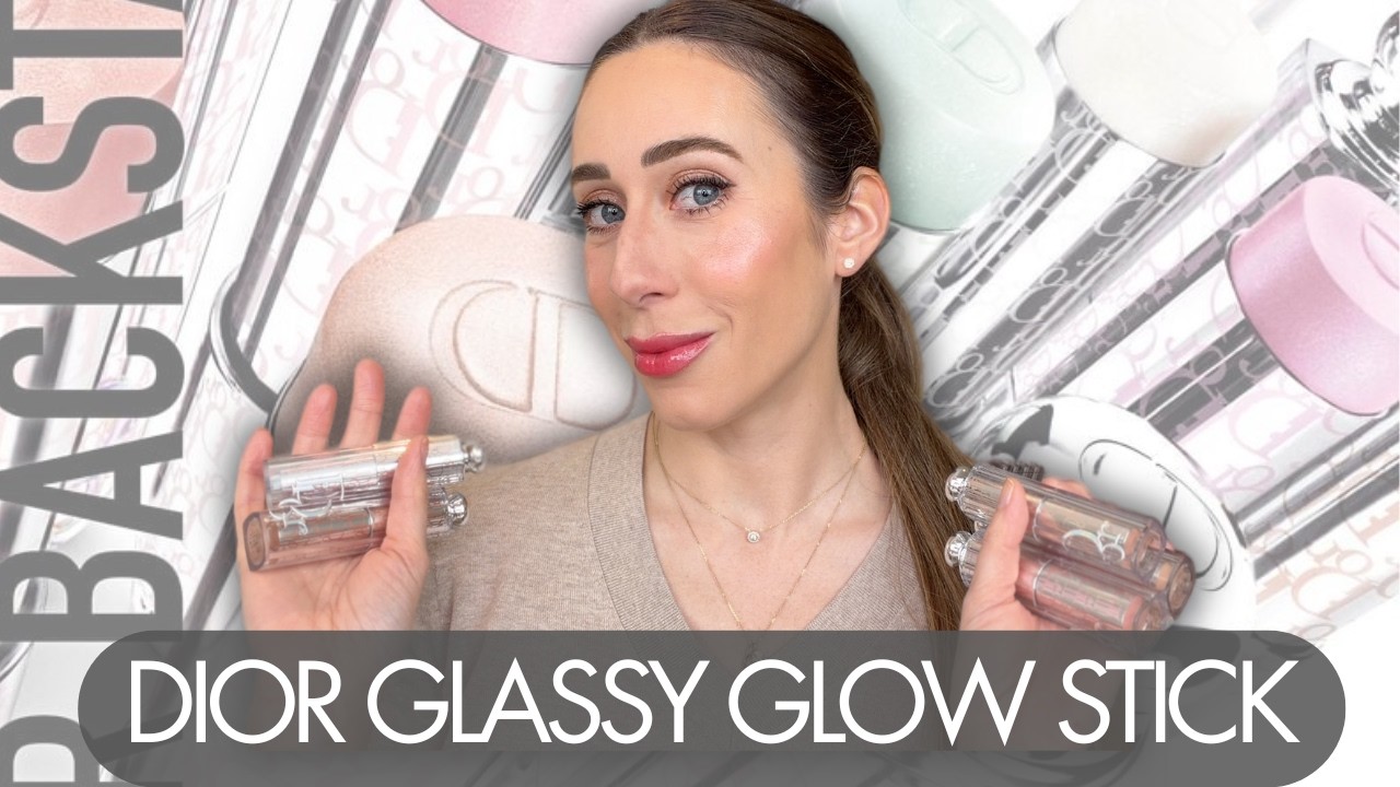 NEW Dior Backstage Glassy Glow Stick - Full Review & Try On - YouTube