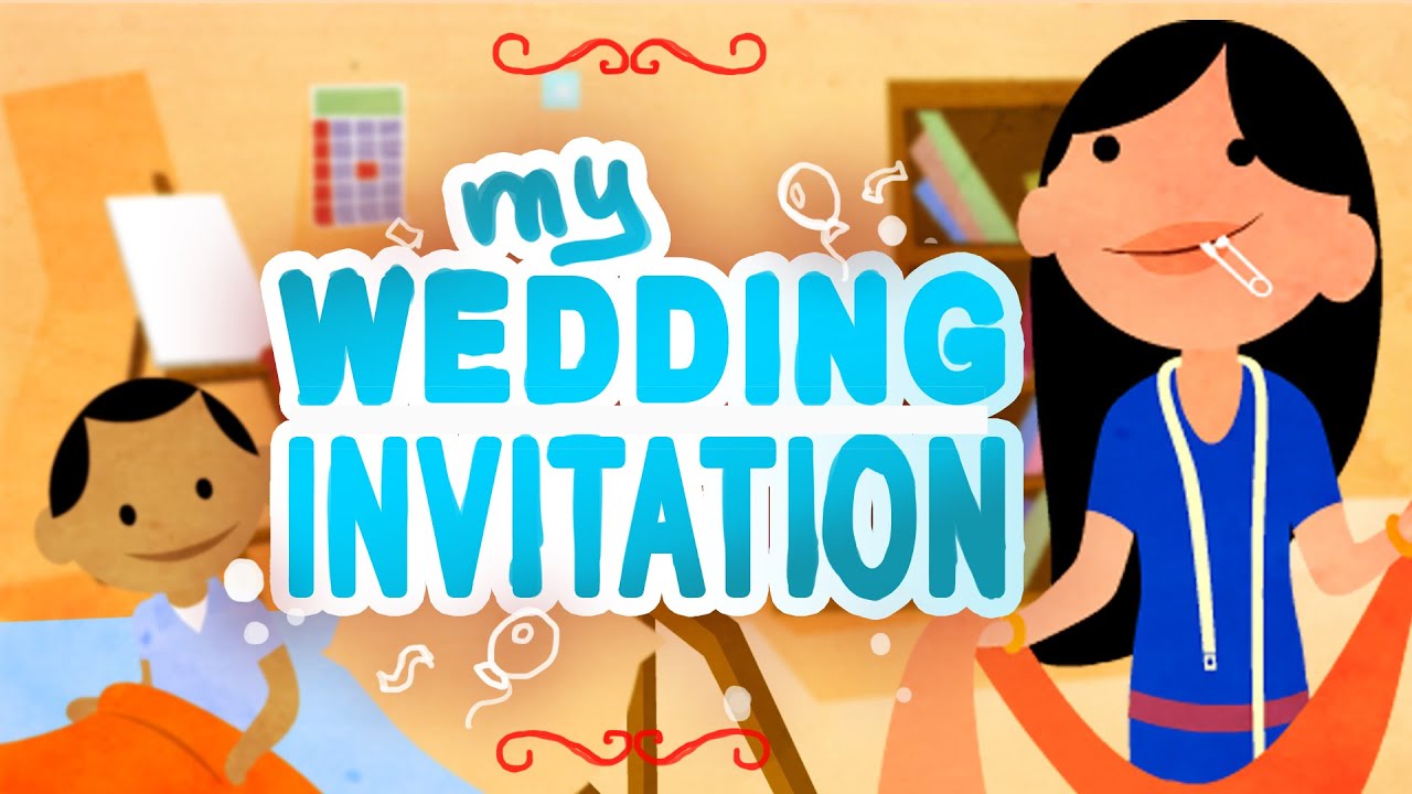 Animated Wedding Invitation - YouTube