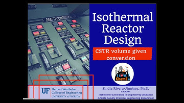 Reactor Design CSTR: Single, Parallel, Series