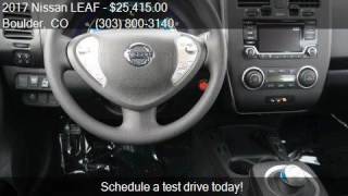 2017 Nissan LEAF S 4dr Hatchback for sale in Boulder, CO 803