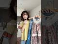 総柄のお洋服大好きなんだよな〜っ🧚 #古着 #ファッション #着回しコーデ #ootd