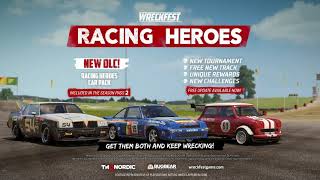 Wreckfest - Tournament Update & Racing Heroes Car Pack Trailer | PS4 screenshot 5