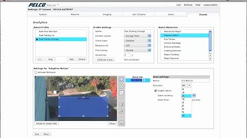 Pelco Analytics: Adaptive Motion (1080p)