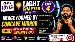 Physics Light 💡🔦 Case 1, When an object is at infinity ♾️ // Part 4.... Rahul Sir