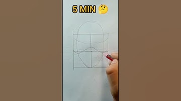 How to draw Kakashi in 10sec,10mins,10hrs,#short #ytshorts