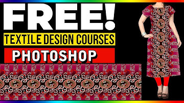 👉 How To Make Textural Design in Photoshop |  tutorial photoshop in hindi | textile design jobs 👈