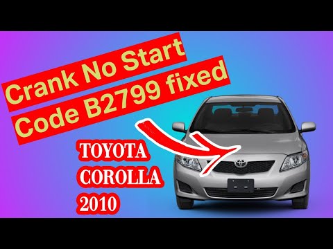 B2799 toyota corolla