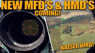 NEW DEVBLOG on amazing NEW MFD's & HMD's! - War Thunder