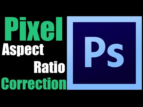 ვიდეო: როგორ გამორთო პიქსელის ასპექტის თანაფარდობა Photoshop cs6-ში?