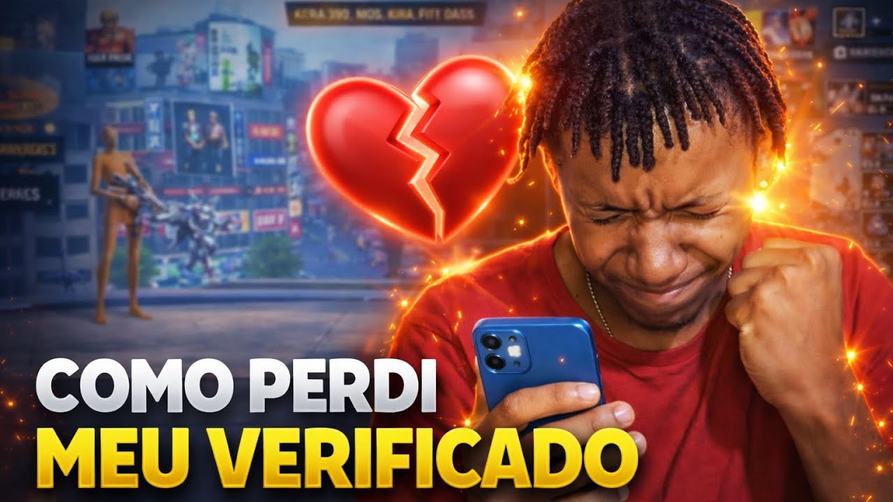 COMO PERDI MEU VERIFICADO NO FREE FIRE EM MOÇAMBIQUE💔