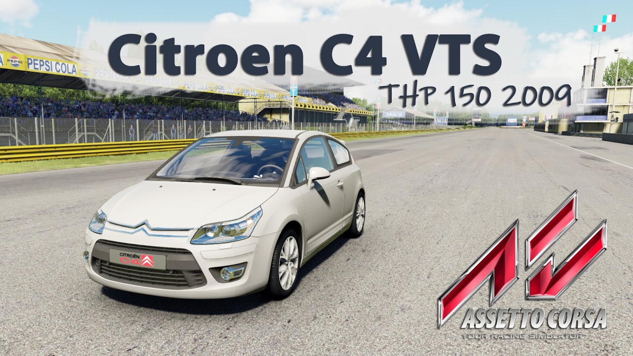 Citroen C4 VTS THP 150 2009 gameplay video