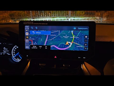 Навигация и русификация Toyota Harrier 2024 из Китая, Carplay, Baidu CarLife, Android auto, Яндекс