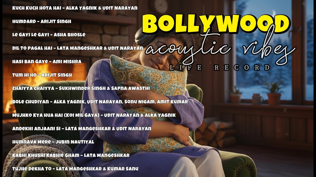Acoustic Bollywood Love Songs Playlist 🎶❤️ | Humdard, Kuch Kuch Hota hai, Kabhi Khushi Kabhie Gham