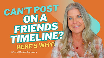 Facebook Timeline Settings Explained! Who Can Post & Why You Can’t