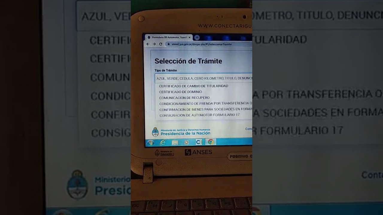 Denuncia de venta..dnrpa..