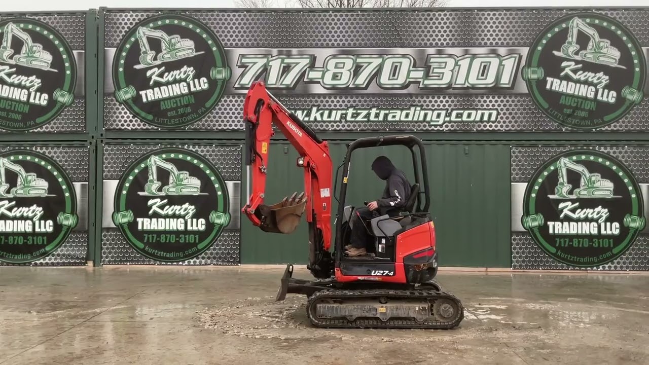 2019 KUBOTA U27-4 For Sale