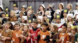 Drew 1st grade Thanksgiving program