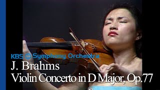  J Brahms  Violin Concerto In D Major Op77   Kyungwha Chung