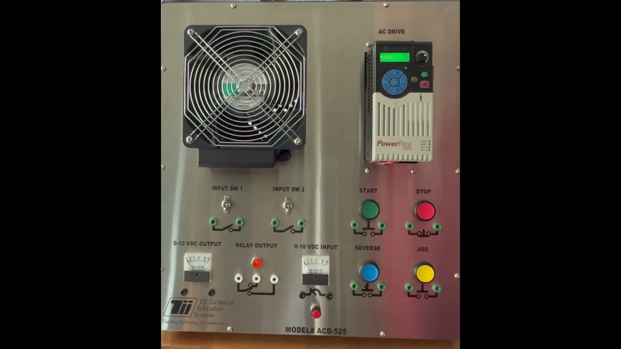 Reseting Allen Bradley 525 VFD to Factory Settings - YouTube