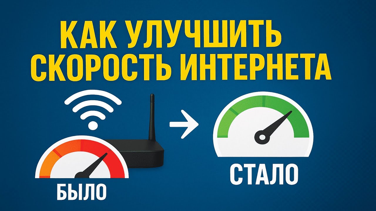 Как увеличить скорость интернета всего за 4 минуты в 2025 году?