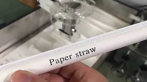 Single Straw Paper Packaging Machine With Printing Function