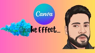 Text Animated Smoke Effect in Canva #canva #tutorial #animation #canvatutorial