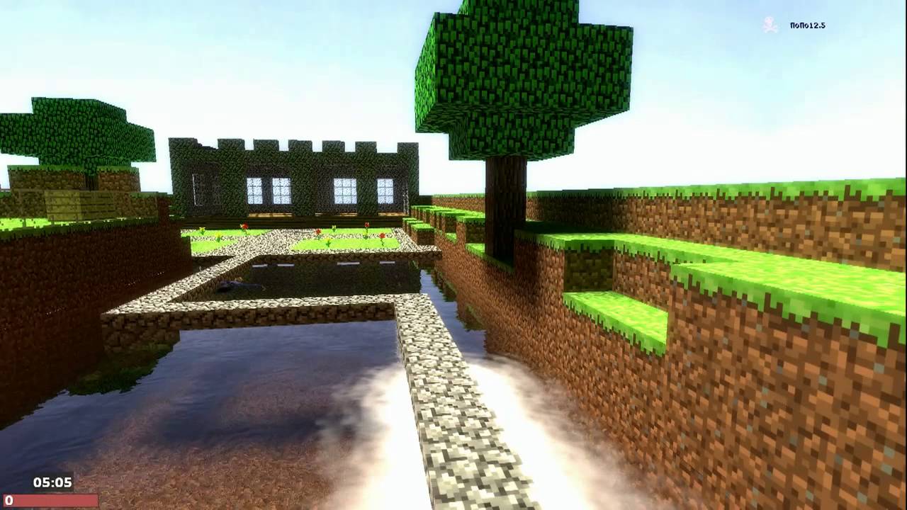 Garry's mod - DEATHRUN - casco sempre e muoioooooooo