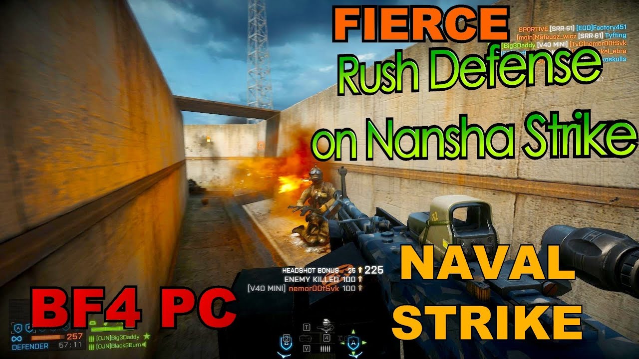 Battlefield 4 Multiplayer: Aggressive Rush Defense on Nansha Strike (PC, Ultra, 1080p) GTX  680