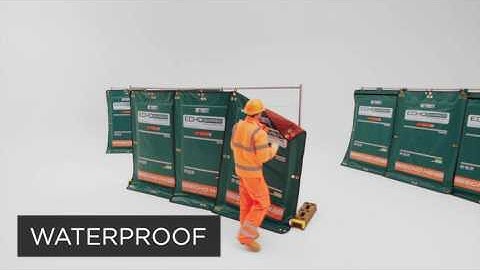 Temporary noise reduction barrier H4