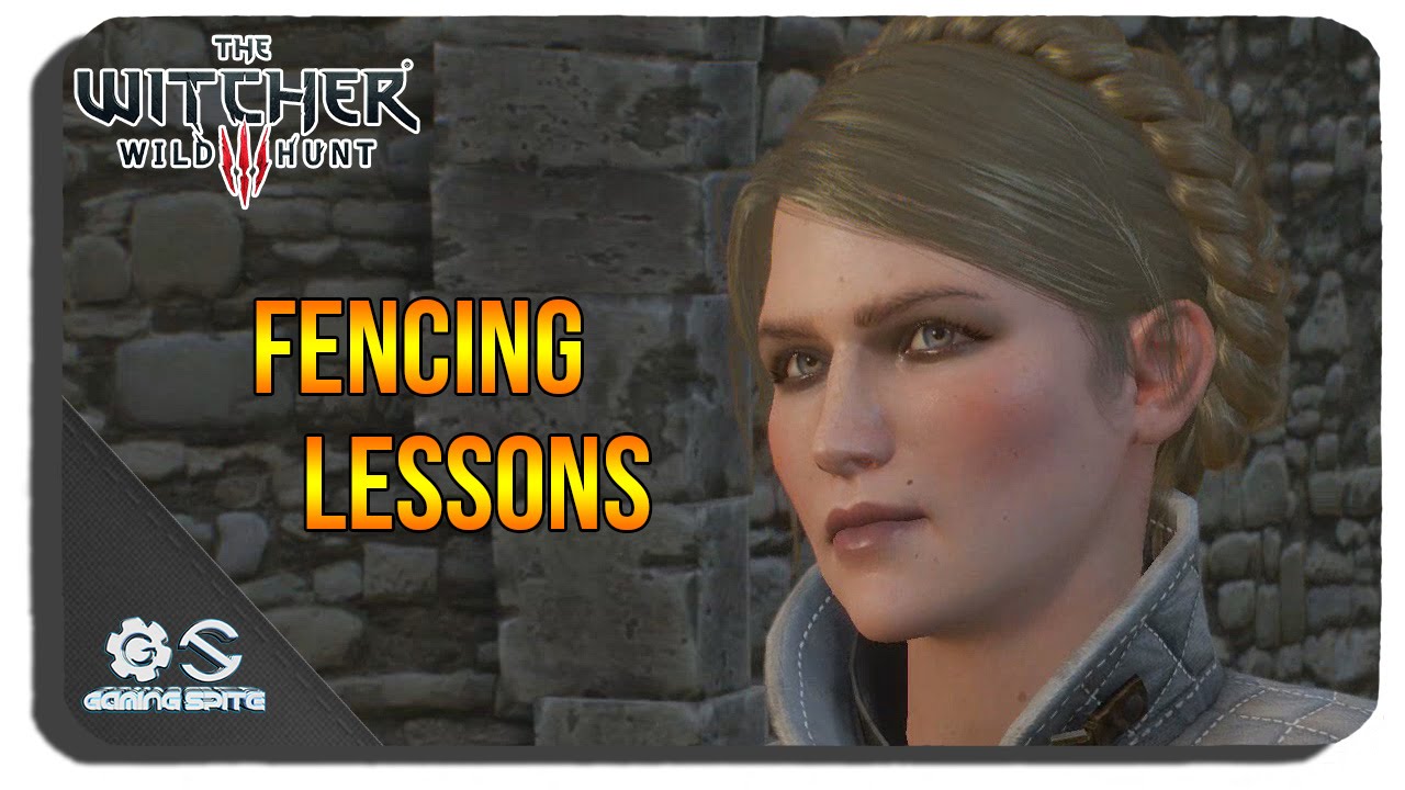 The Witcher 3 Fencing Lessons Side Quest Walkthrough YouTube