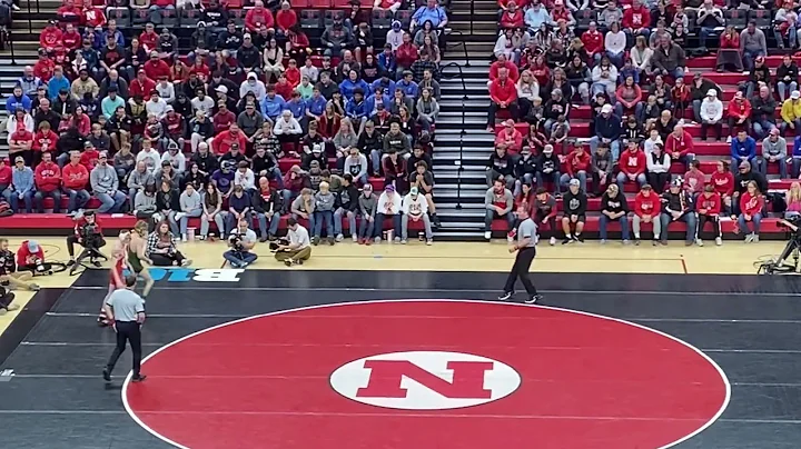 Boo Dryden 2nd Period Nebraska Husker Wrestling vs...