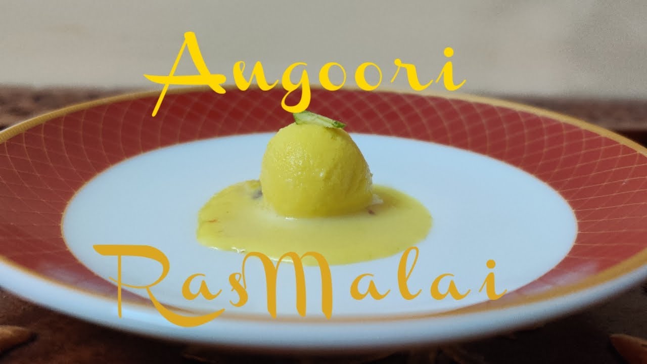 Angoori Rasmalai recipe in simple way - YouTube