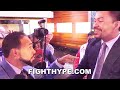 PACQUIAO & KEITH THURMAN REUNITE & CRACK JOKES; EXPLAIN RESPECT & ADMIRATION AFTER FIGHTING